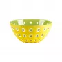 Guzzini Le Murrine piatto da portata 25 cm giallo zafferano/bianco/verde acqua