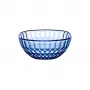 Guzzini Vanity Bowl 25 cm blu denim – ciotola da portata e decoro in SAN trasparente, 2,5 L
