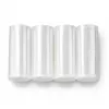MagicVac 4 rotoli di pellicola per sottovuoto, 15 cm x 6 m, 4 rotoli, goffrata, senza BPA, per alimenti
