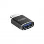 SBS Adattatore USB-C a USB-A, USB 3.0, 5Gbps, OTG, ricarica 3A, alluminio, nero
