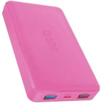 SBS TTBB10000FASTP Power Bank 10000mAh, rosa