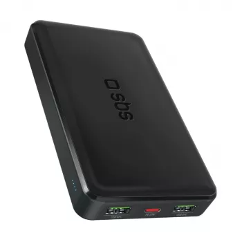 SBS TTBB10000FASTPD20K Powerbank 10000mAh Power Delivery 20W nero