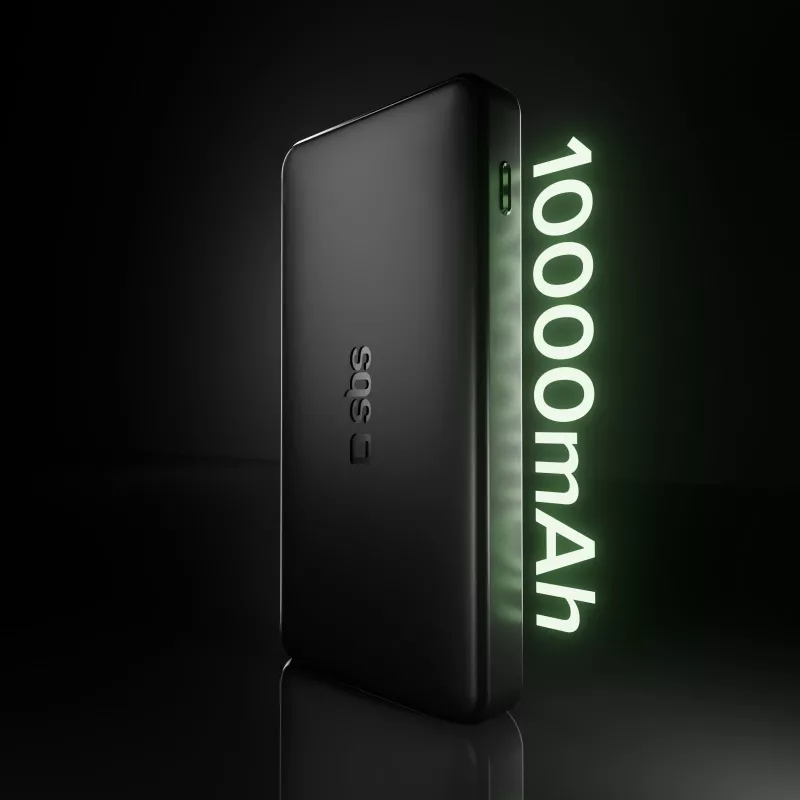 SBS TTBB10000FASTPD20K Powerbank 10000mAh Power Delivery 20W nero