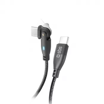 Cavo da USB-C a USB-C SBS Flexy 60W 1 m (TECABLE180TCC)
