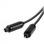 Vivanco VVATOSL30GK Cavo audio ottico TOSLINK 3m - placcato oro, nero