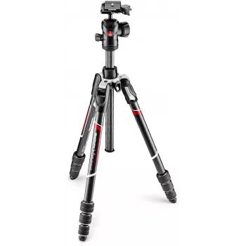 Manfrotto Befree Advanced Treppiede da viaggio in fibra di carbonio con testa a sfera