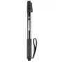 Manfrotto MPOLEVR Asta di prolunga in alluminio per camere 360° e action cam, 4 segmenti, 66-200 cm, nero