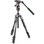 Manfrotto BEFREE Live Lever kit treppiede video in fibra di carbonio con testa fluida