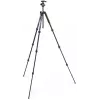 Manfrotto MKELMII4BL-BH Element MII treppiede in alluminio a 4 sezioni con testa a sfera, blu