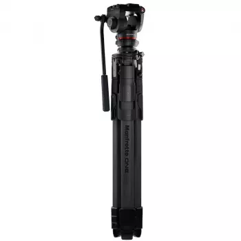 Kit treppiede Manfrotto ONE in fibra di carbonio con testa fluida 500X (MKONEC-500X)