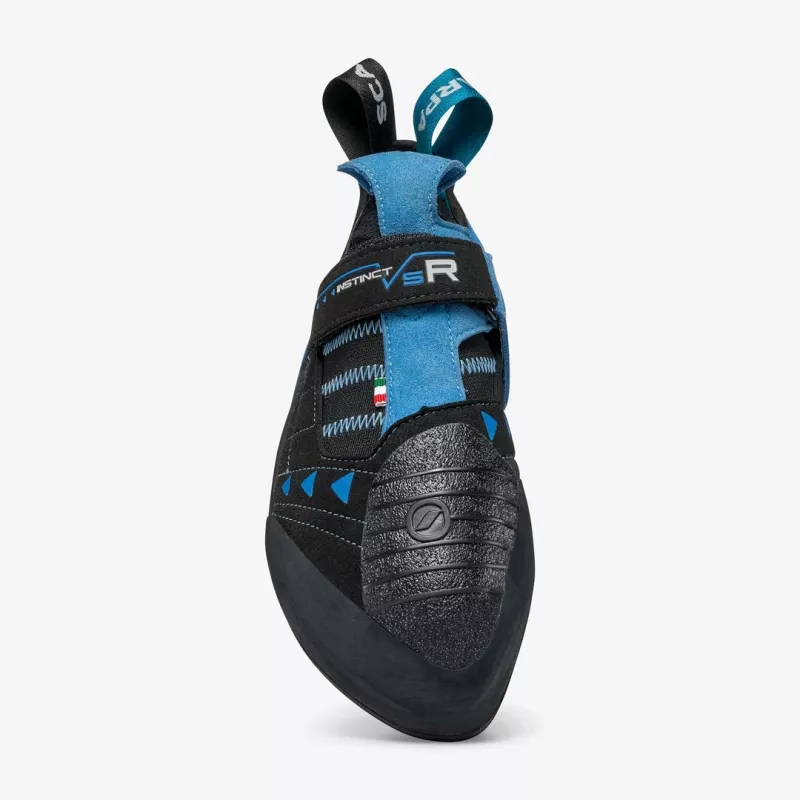 Scarpa Instinct VSR scarpetta da arrampicata, EU 40, nero/azzurro