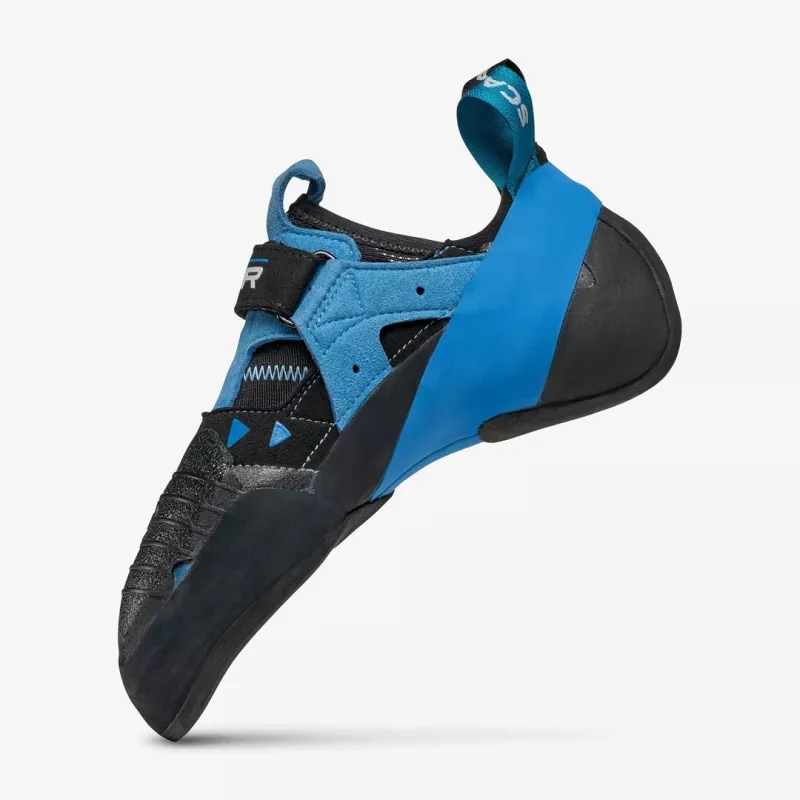 Scarpa Instinct VSR scarpetta da arrampicata, EU 40, nero/azzurro