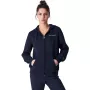 Champion Felpa con cappuccio e zip intera 117531 BS501, blu navy, taglia S