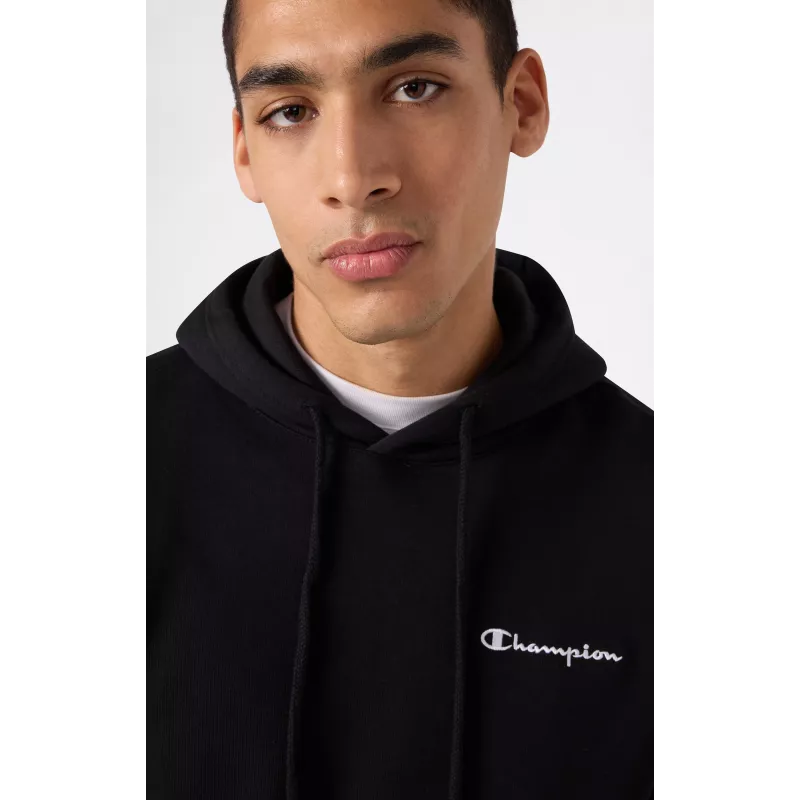 Champion felpa con cappuccio uomo nero 221790 KK001 L