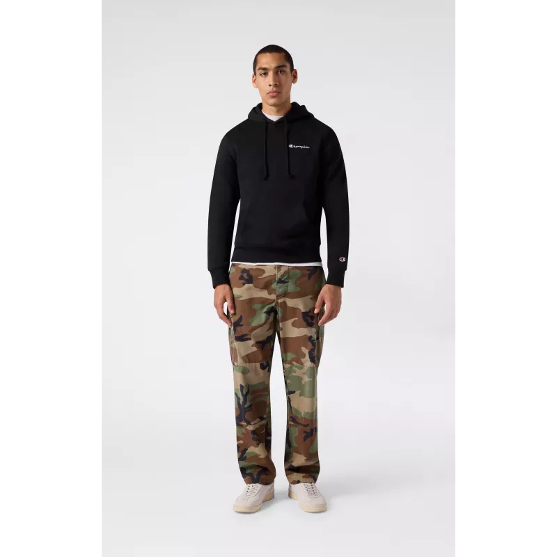 Champion felpa con cappuccio uomo nero 221790 KK001 taglia S