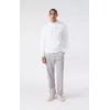 Champion felpa con cappuccio uomo bianco 221790 WW001 XL