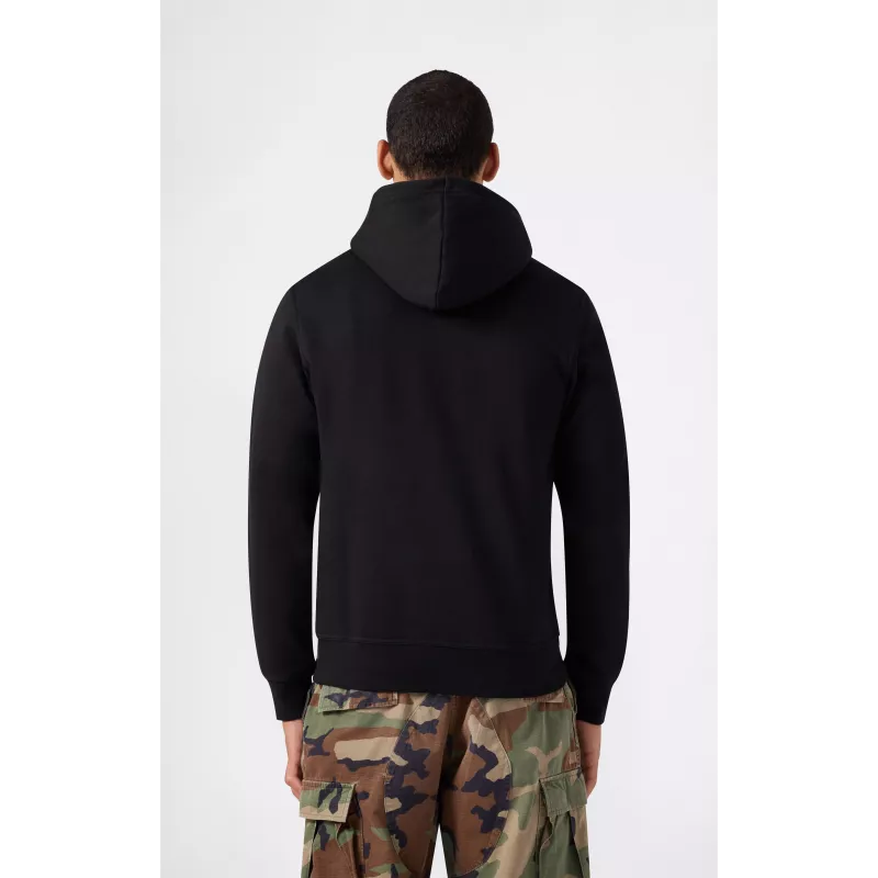Champion felpa con cappuccio uomo nero 2XL