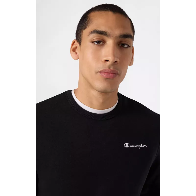 Champion felpa girocollo uomo nero 221792 KK001 L