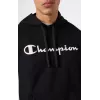 Champion felpa con cappuccio uomo nero 221917 KK001 XL
