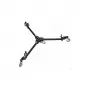 Manfrotto 181B carrello pieghevole con freni, portata 25kg, alluminio
