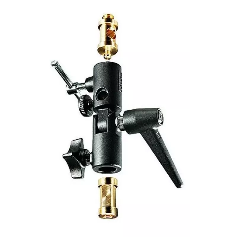 Manfrotto DIY03KIT kit di montaggio accessori fotocamera con Super Clamp, braccio a frizione e adattatore slitta flash