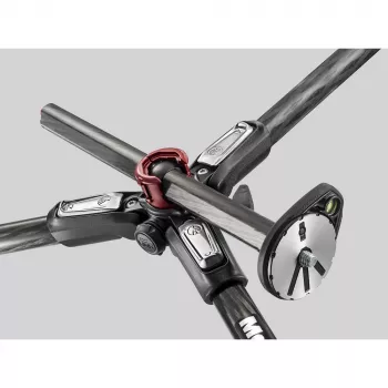 Manfrotto MT190CXPRO4 treppiede in fibra di carbonio a 4 sezioni