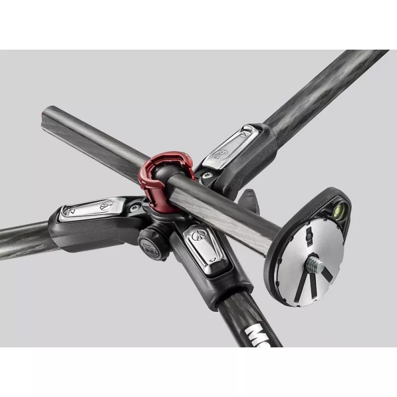 Manfrotto MT190CXPRO4 treppiede in fibra di carbonio a 4 sezioni