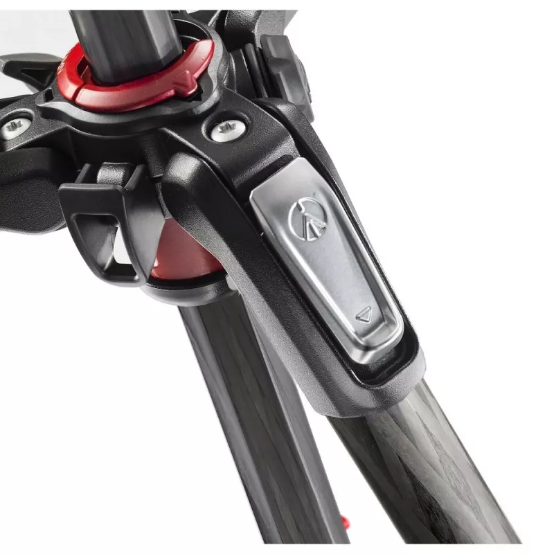 Manfrotto MT190CXPRO4 treppiede in fibra di carbonio a 4 sezioni