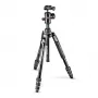 Manfrotto MKBFRTA4BK-BH treppiede da viaggio Befree Advanced con testa a sfera, nero