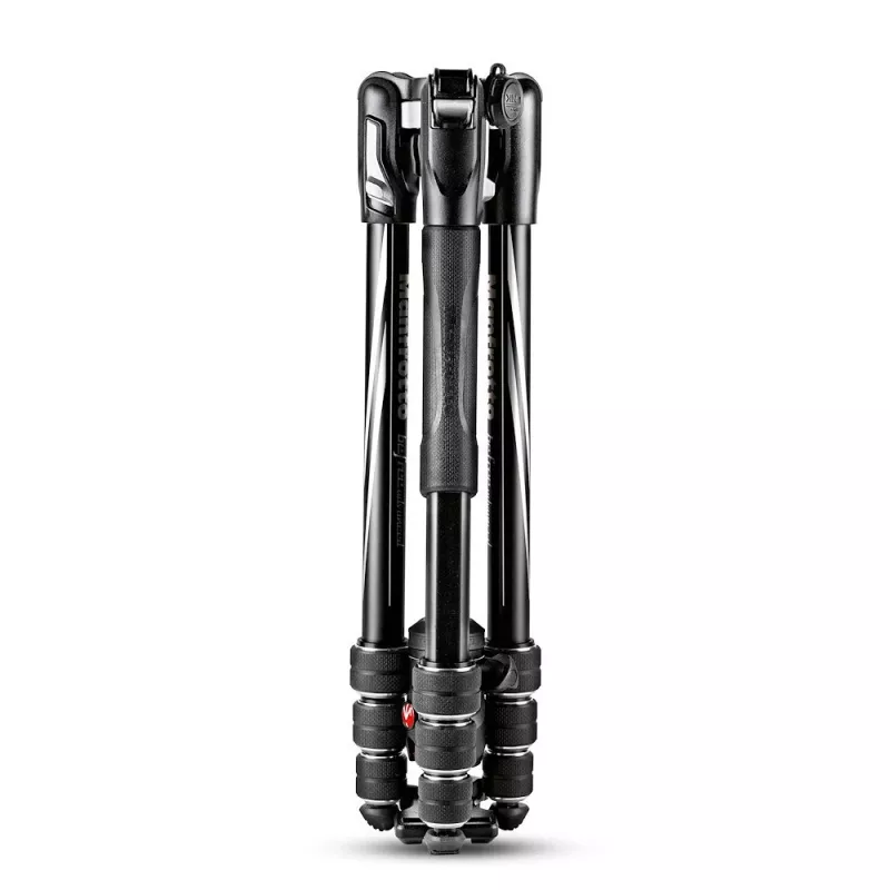 Manfrotto MKBFRTA4BK-BH treppiede da viaggio Befree Advanced con testa a sfera, nero