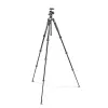 Manfrotto MKBFRTA4BK-BH treppiede da viaggio Befree Advanced con testa a sfera, nero