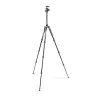 Manfrotto MKBFRTA4BK-BH treppiede da viaggio Befree Advanced con testa a sfera, nero