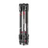 Manfrotto MVKBFRTC-LIVE kit treppiede video in fibra di carbonio con testa fluida Befree Live