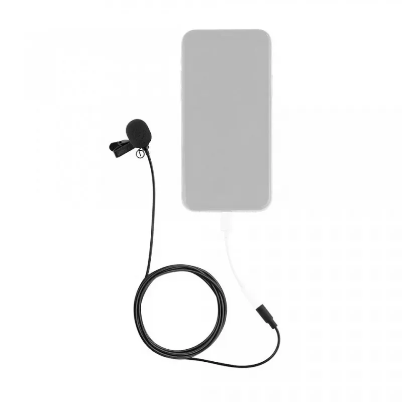 JOBY Wavo Lav microfono mobile con supporto a pinza per smartphone