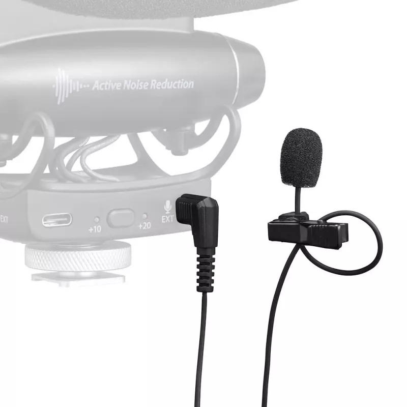 JOBY Wavo Lav PRO Microfono lavalier, nero (JB01718-BWW)