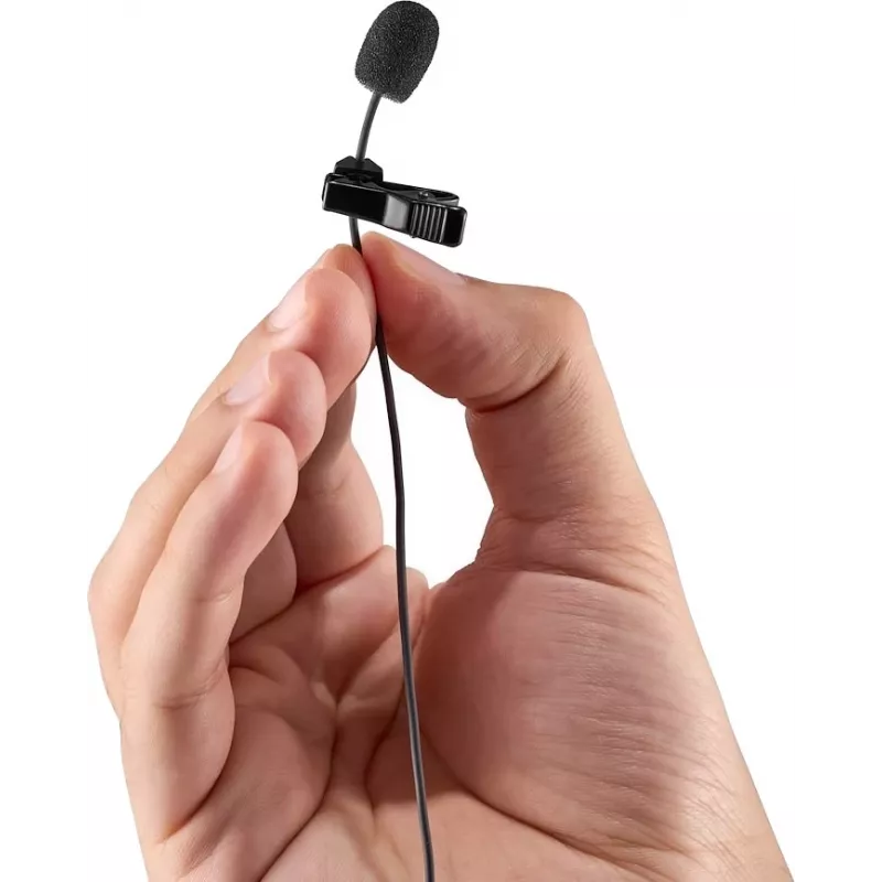 JOBY Wavo Lav PRO Microfono lavalier, nero (JB01718-BWW)