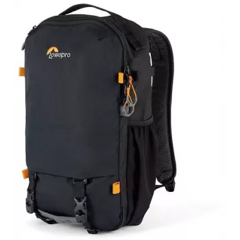 Lowepro Trekker LT BP 150 AW zaino fotografico, nero, 20L, tessuto riciclato, accesso posteriore, custodia protettiva AW, scomparti laptop e tablet, attacco treppiede