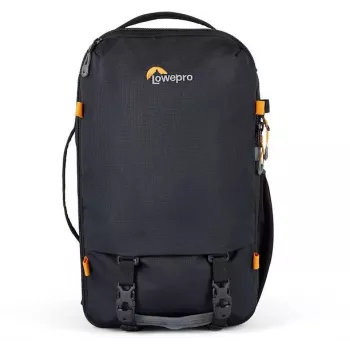 Lowepro Trekker LT BP 150 AW zaino fotografico, nero, 20L, tessuto riciclato, accesso posteriore, custodia protettiva AW, scomparti laptop e tablet, attacco treppiede