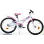Bicicletta per bambini Candy 20 77330 bianco/rosa