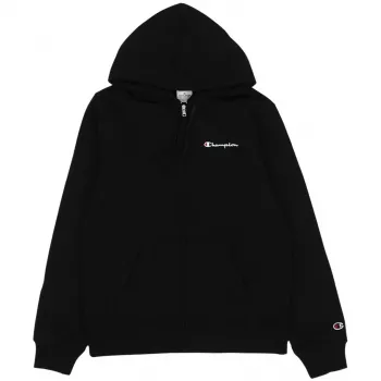 Champion felpa con cappuccio full-zip uomo nero 220260 KK001 M