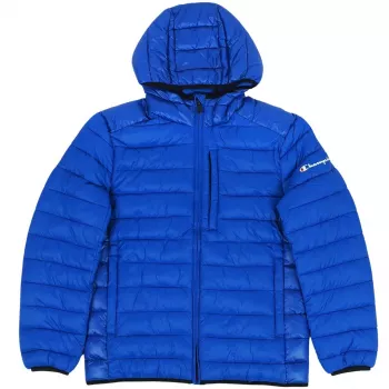 Champion giacca con cappuccio uomo blu 220340 BS008 L