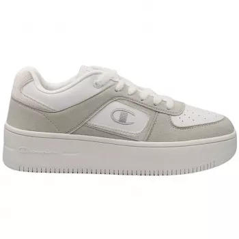 CHAPPI Sneaker Champion Foul Play Plateau in velluto donna, nero, EU 38