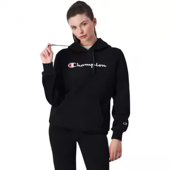 Champion Legacy Felpa con cappuccio donna nero 117529 KK001 L