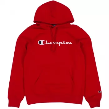 Champion Powerblend Felpa con cappuccio uomo rosso 220253 RS054 S