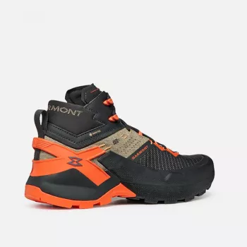 Scarpe da avvicinamento Garmont 9.81 Onyx Mid GTX uomo Raven Black/Pale Beige taglia 44.5