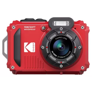 Kodak WPZ2RD6 rossa 16,35 MP fotocamera compatta impermeabile Wi-Fi