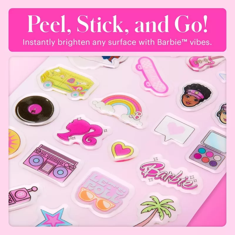 Kodak x Barbie set adesivi decorativi, oltre 50 adesivi (RODB2X3SCAM)