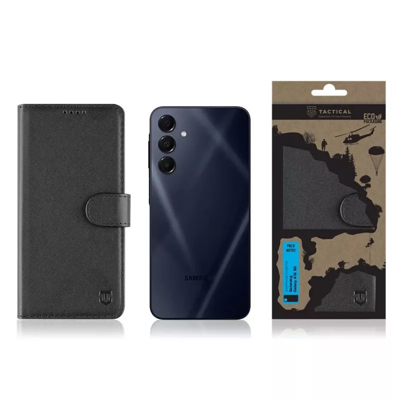 Tactical Book Cover Field Notes Galaxy A16 5G nero