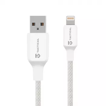 Tactical Stitch Thread cavo USB-A a Lightning, bianco