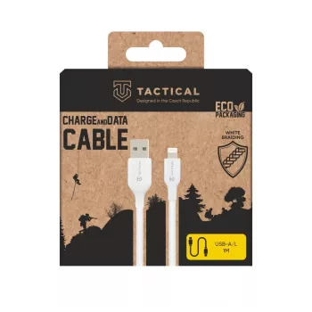 Tactical Stitch Thread cavo USB-A a Lightning, bianco